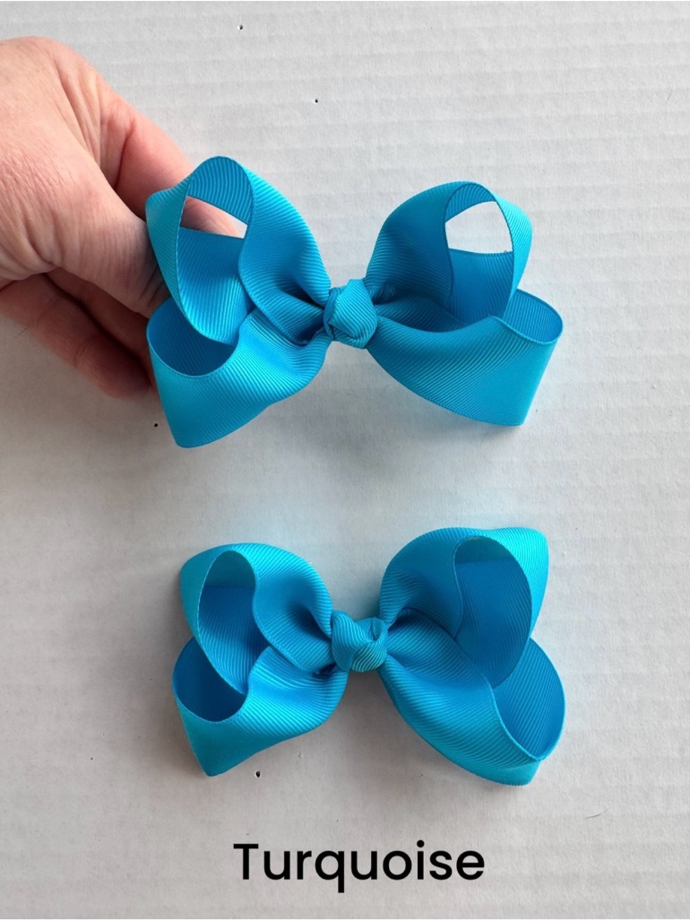 Turquoise Solid Piggies